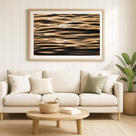 Old Gold - Coastal print, Scotts Head