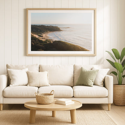 Lighthouse – Lighthouse & Waves Print of Norah Head, NSW