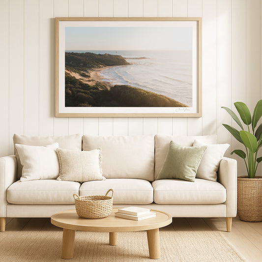 Lighthouse – Lighthouse & Waves Print of Norah Head, NSW