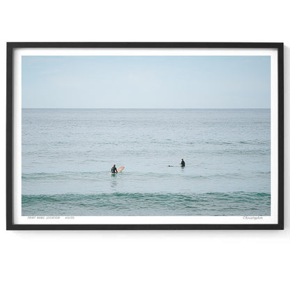 Longboards go to Heaven - Coastal Print of Macmasters Beach, NSW Print - From Above Images