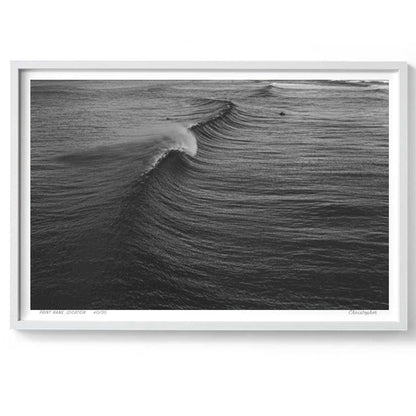 Lovely Lines – Aerial Coastal Print of North Avoca, NSW Print - From Above Images