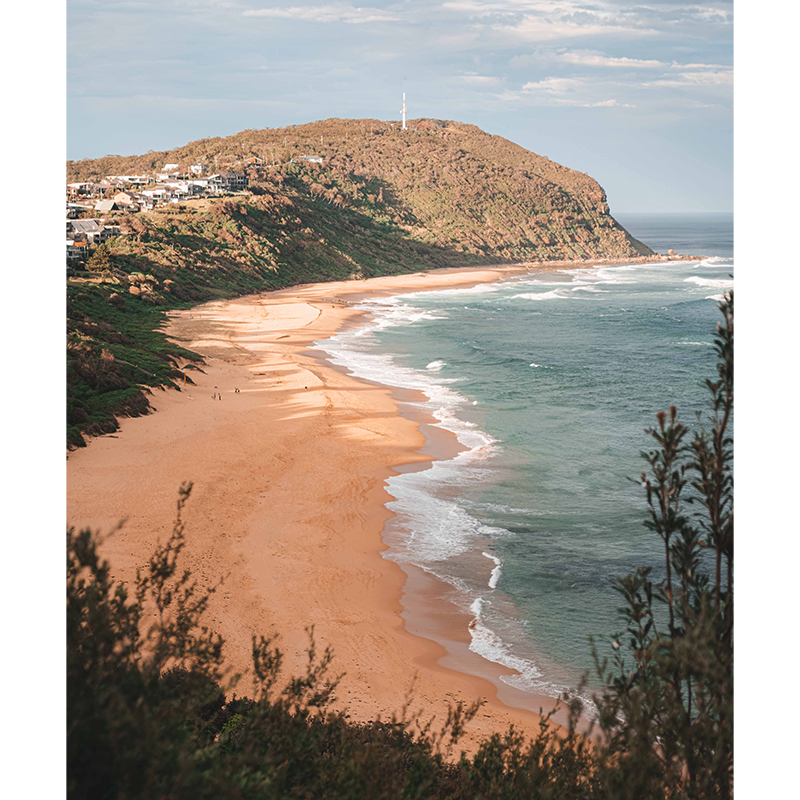 End to End - Surf Print of Forresters Beach, NSW (Copy)
