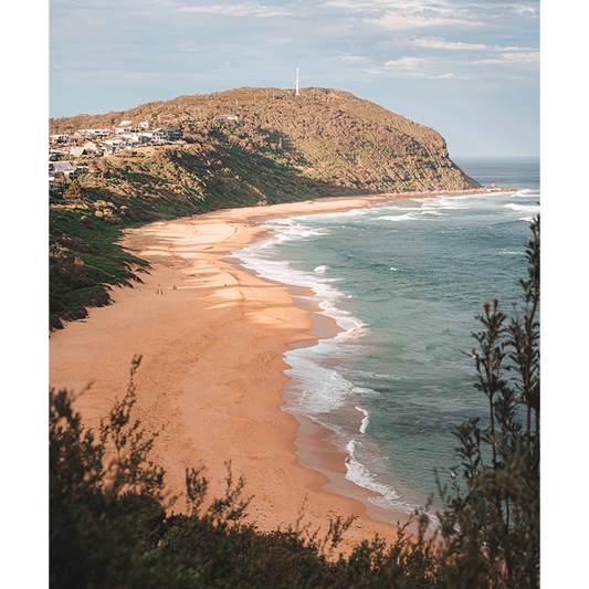End to End - Surf Print of Forresters Beach, NSW (Copy)