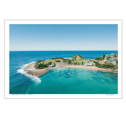 More – Aerial Coastal Print of Terrigal Beach, NSW Print - From Above Images