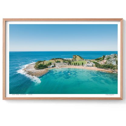 More – Aerial Coastal Print of Terrigal Beach, NSW Print - From Above Images