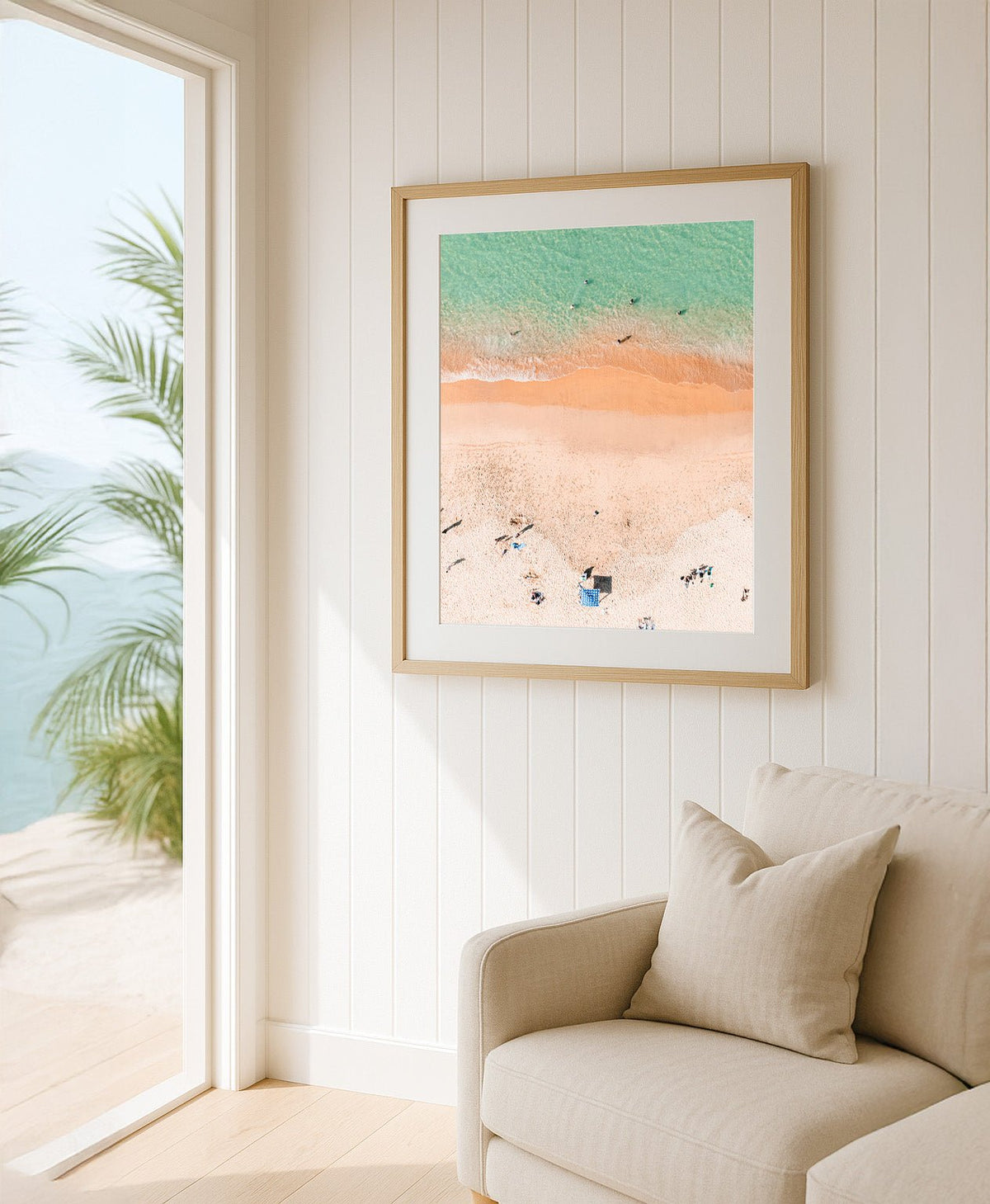 More Days – Aerial Coastal Print of Terrigal Beach, NSW Print - From Above Images