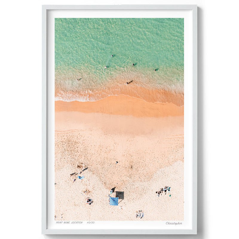 More Days – Aerial Coastal Print of Terrigal Beach, NSW Print - From Above Images