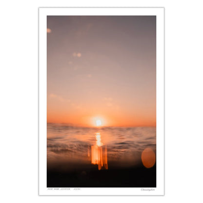 Motion Blur – Surf Print of Bateau Bay, NSW Print - From Above Images