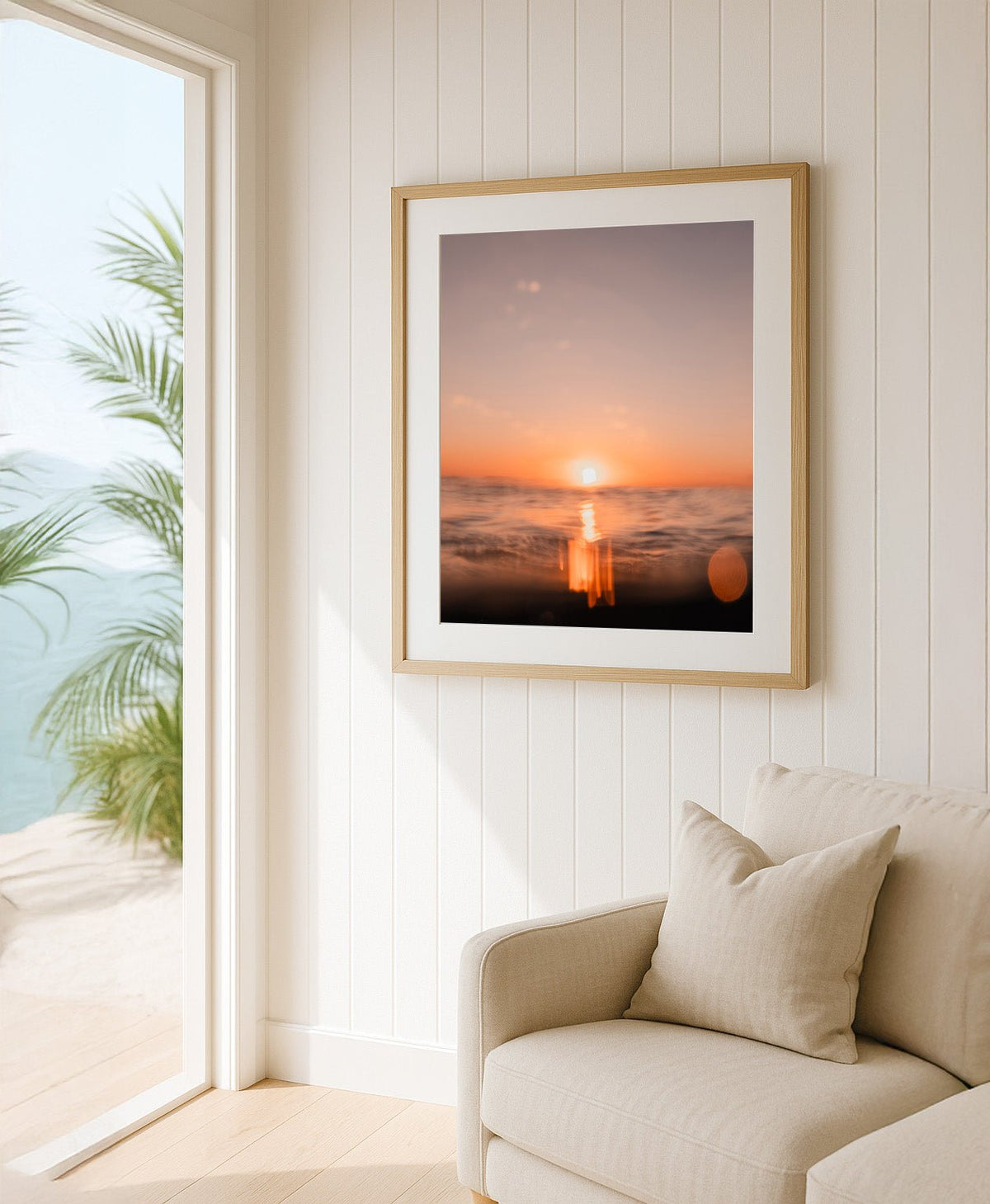 Motion Blur – Surf Print of Bateau Bay, NSW Print - From Above Images