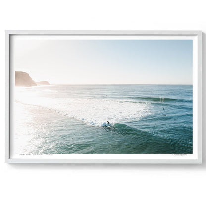 New Day - Coastal Print of Avoca Beach, NSW Print - From Above Images