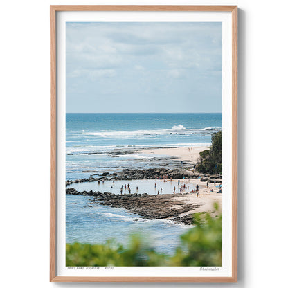 The Pools – Coastal Print of Norah Head Beach, NSW