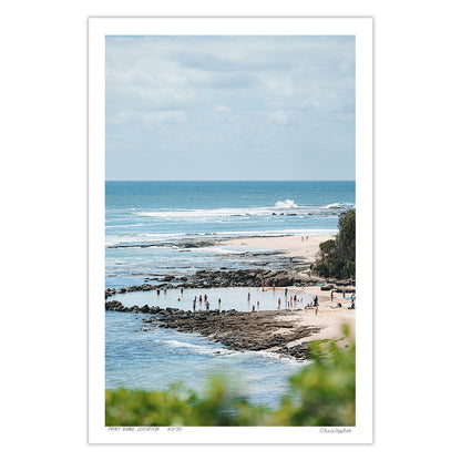 The Pools – Coastal Print of Norah Head Beach, NSW