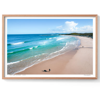 Sunday Stroll – Coastal Print of Norah Head, NSW
