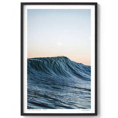 Peak – Surf Print of Bateau Bay, NSW Print - From Above Images