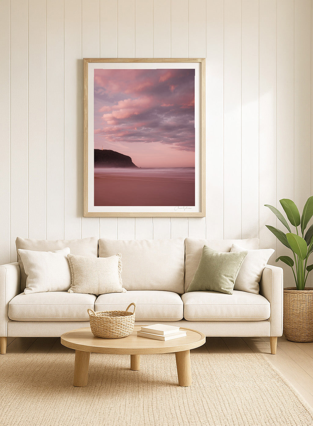 Hues – Coastal Surf Print of Forresters Beach, NSW