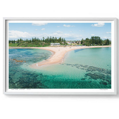Power Bank – Aerial Coastal Print of Toowoon Bay Beach, NSW Print - From Above Images