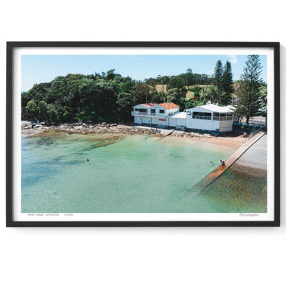 Rescue – Aerial Coastal Print of Terrigal Beach, NSW Print - From Above Images