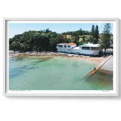 Rescue – Aerial Coastal Print of Terrigal Beach, NSW Print - From Above Images