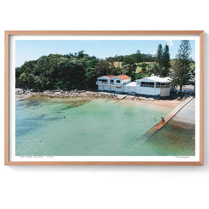 Rescue – Aerial Coastal Print of Terrigal Beach, NSW Print - From Above Images