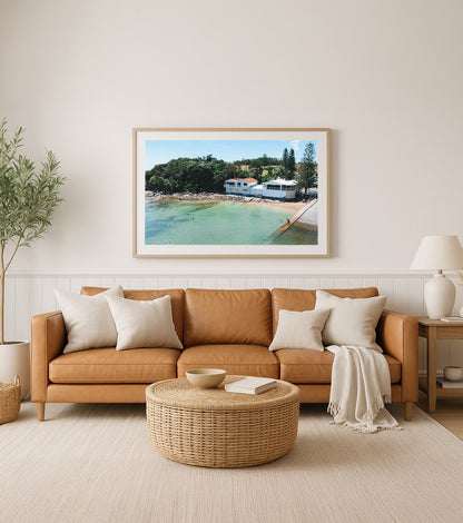Rescue – Aerial Coastal Print of Terrigal Beach, NSW Print - From Above Images