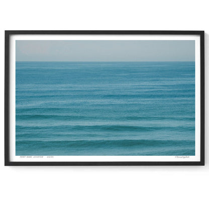 Shelly Haze – Aerial Coastal Print of Shelly Beach, NSW Print - From Above Images