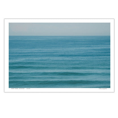 Shelly Haze – Aerial Coastal Print of Shelly Beach, NSW Print - From Above Images