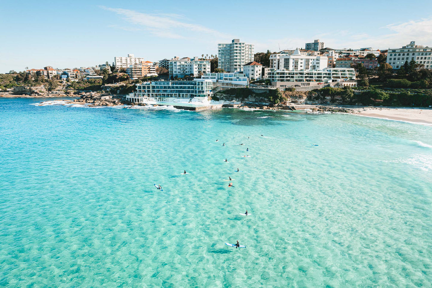 Side by Side – Coastal Print of Bondi Beach, Sydney