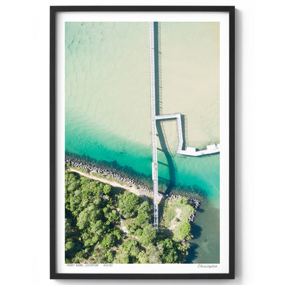 Lakeside - Aerial Coastal Print of South West Rocks, NSW