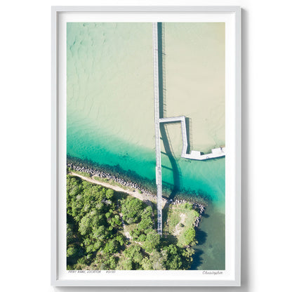 Lakeside - Aerial Coastal Print of South West Rocks, NSW
