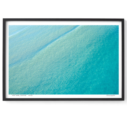 Blue – Aerial Coastal Print of Terrigal Beach, NSW
