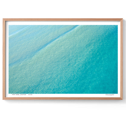 Blue – Aerial Coastal Print of Terrigal Beach, NSW