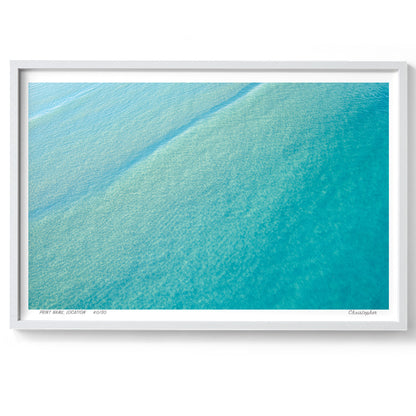 Blue – Aerial Coastal Print of Terrigal Beach, NSW