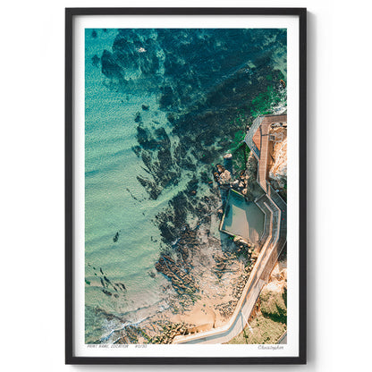 Clear Water – Aerial Coastal Print of Terrigal, Central Coast, NSW