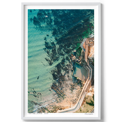 Clear Water – Aerial Coastal Print of Terrigal, Central Coast, NSW