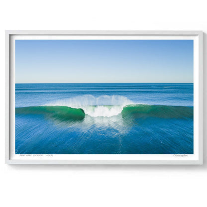 Your Choice – Aerial Surf Print of Forresters Beach, NSW Print - From Above Images