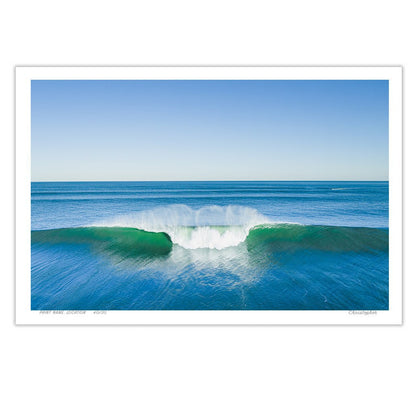 Your Choice – Aerial Surf Print of Forresters Beach, NSW Print - From Above Images