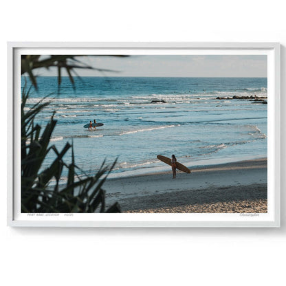 Your Space - Coastal Print of Snapper Rocks, Coolangatta, QLD Print - From Above Images